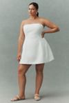 Sachin & Babi Alanna Strapless Pearl-Embellished Mini Dress