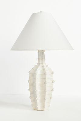 Anthropologie Marjorie Table Lamp In White