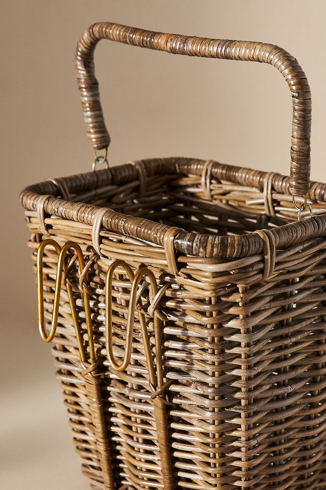 Nantucket Bike Basket Co. Rear Pannier Basket AnthroLiving