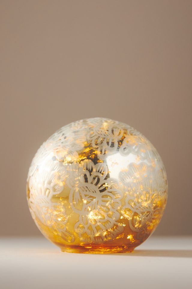 Holiday Glass Orb #1