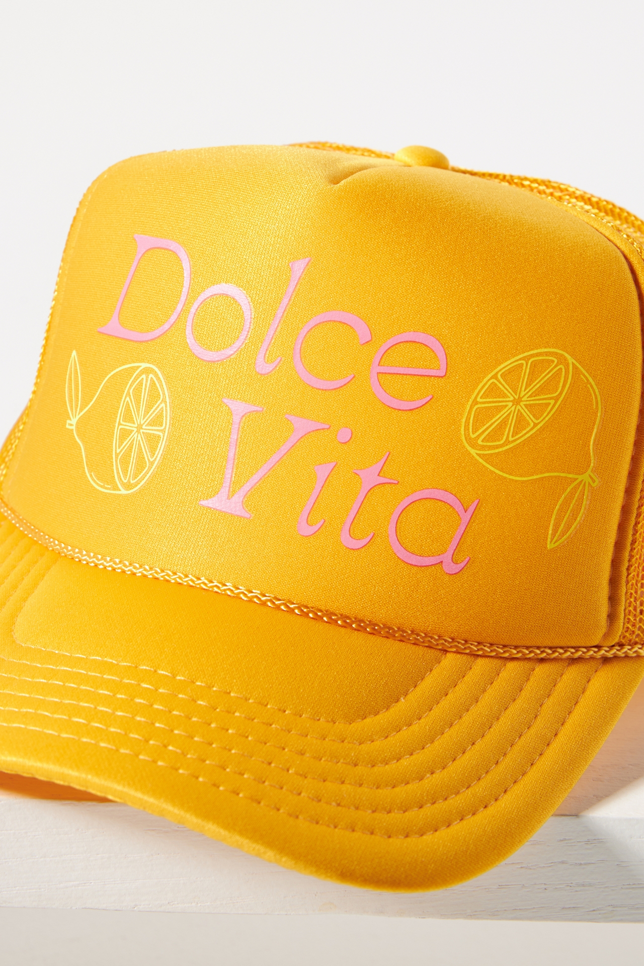 Ascot + Hart Dolce Vita Trucker Hat