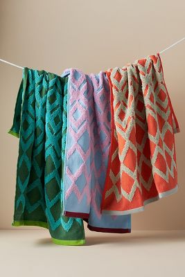 Terry Jacquard Dish Towels, Set of 3