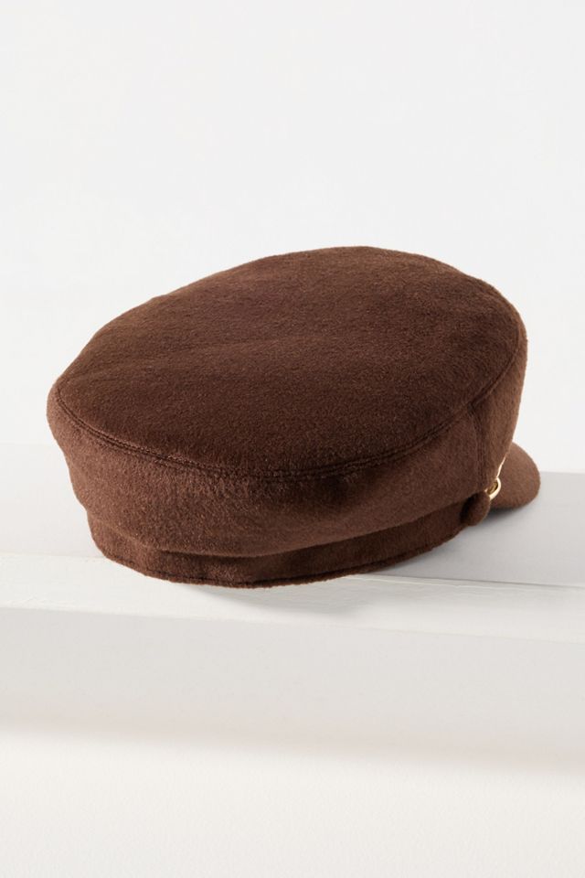 Eugenia Kim Marina Cashmere Newsboy Cap #1