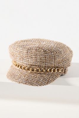 Eugenia Kim Marina Cashmere Newsboy Cap