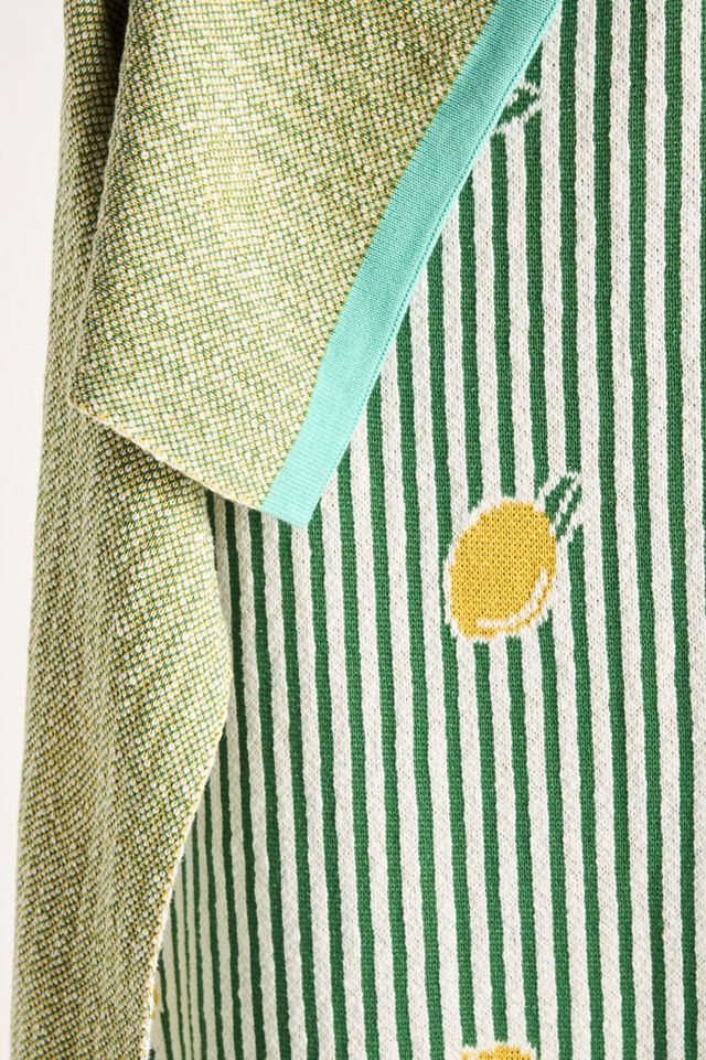 Sonnie Cotton Knit Throw Blanket #1