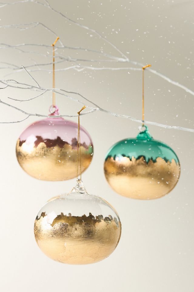 Gilded Orb Ornament #1