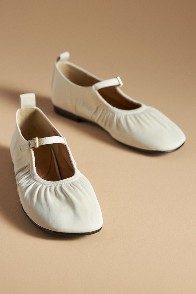 Reike Nen Shirring Mary Jane Flats #1