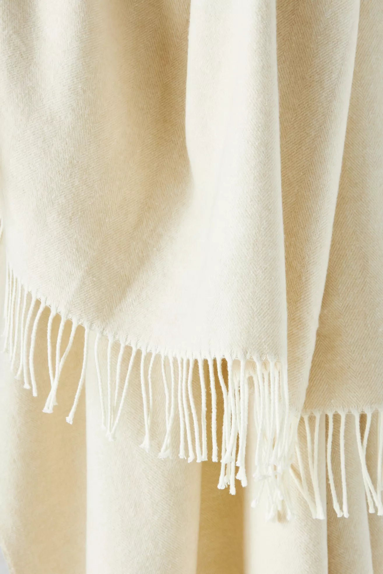 Solid Herringbone Throw Blanket - thumbnail 8