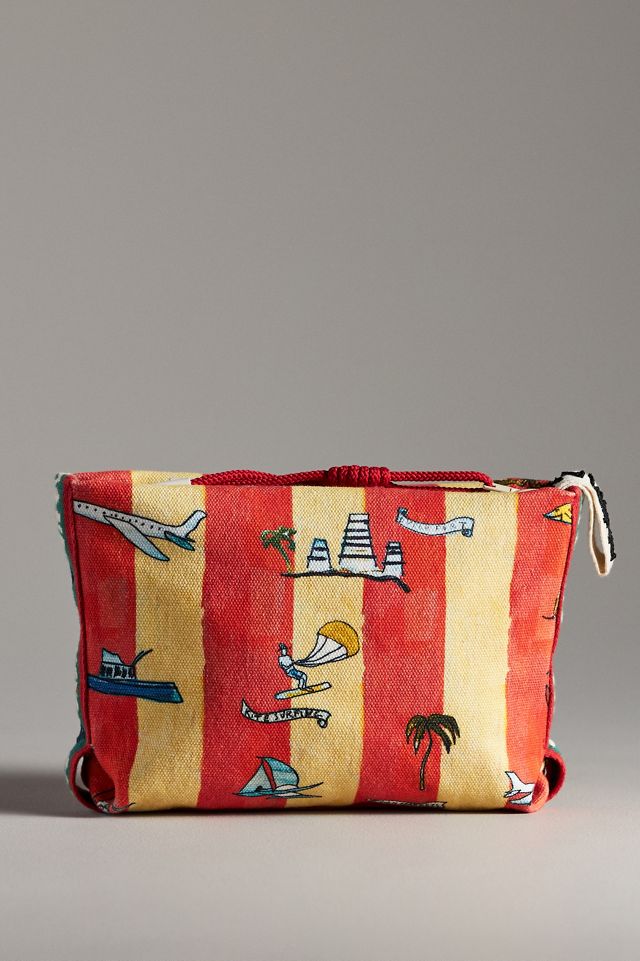 ALÉMAIS Miki Striped Mini Pouch #1