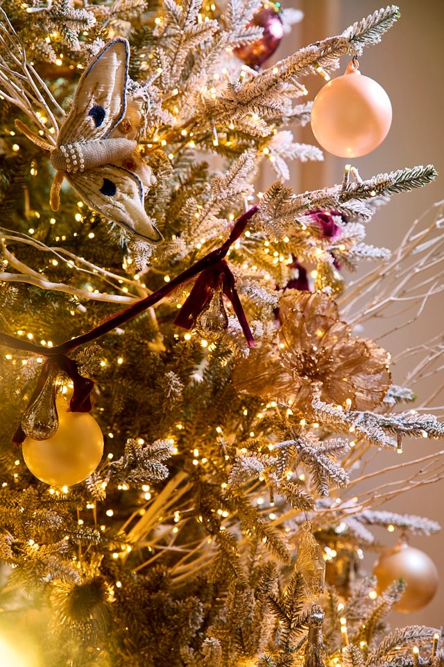 Pearlized Opaque Glass Ball Ornament Set #1