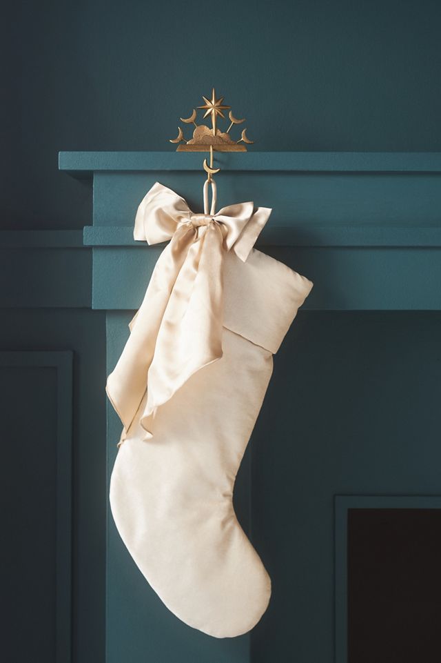 Velvet Bow Stocking #2