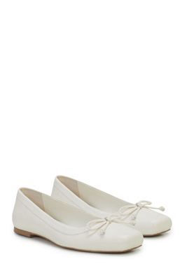 Vince Camuto Corrine Ballet Flat In White