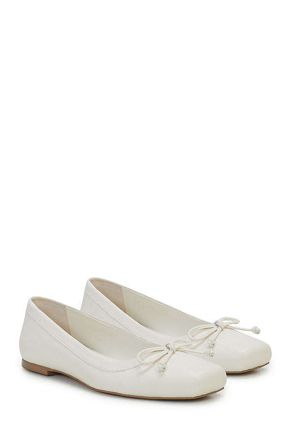 Shop Vince Camuto Corrin Flats In White