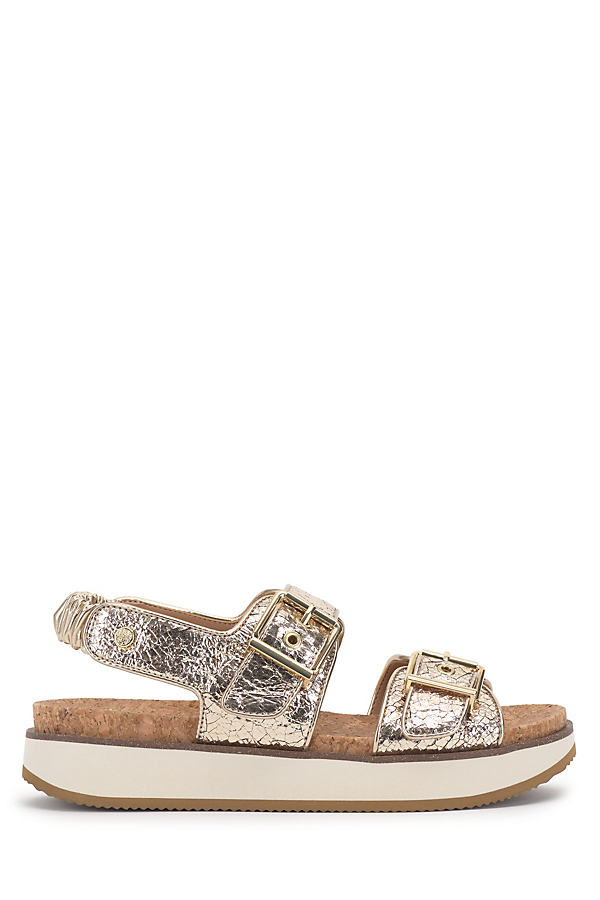 Vince Camuto Anivay Sandals In Gold