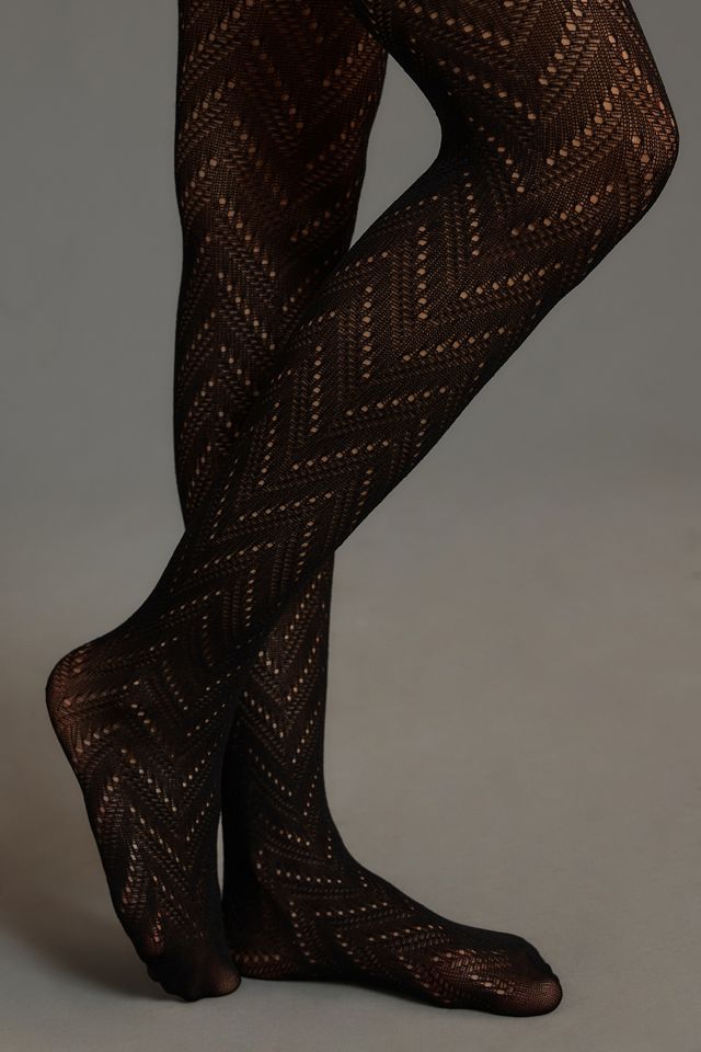 Swedish Stockings Ina Pointelle Tights #1