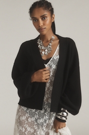 The Livvy Waffle Knit Cardigan by Flat White