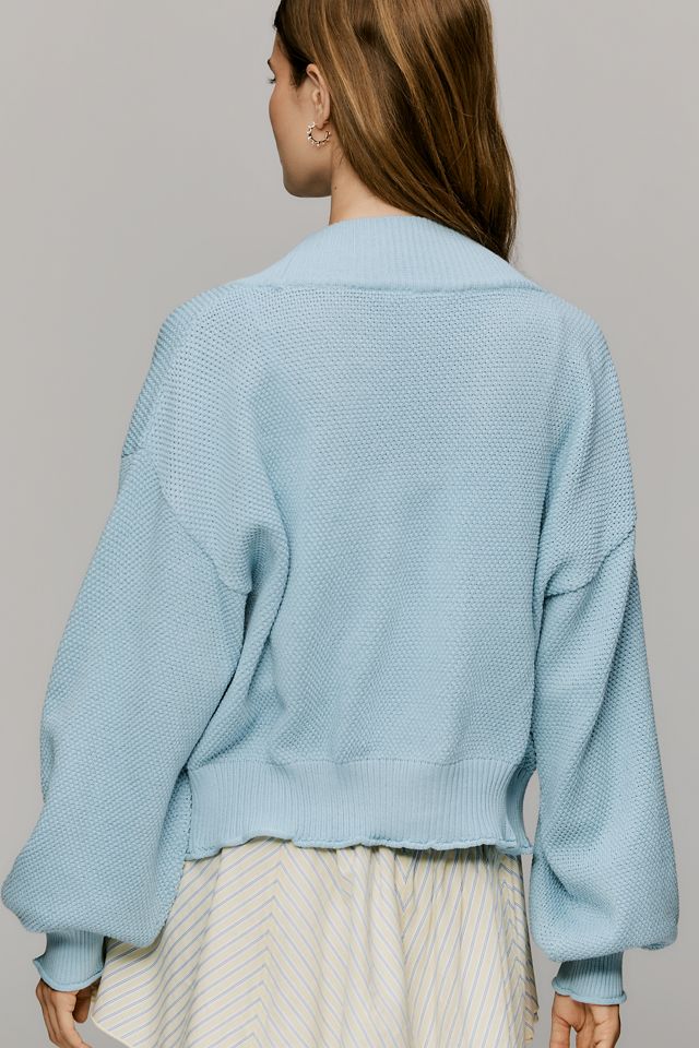 Livvy Waffle Knit Cardigan by Flat White #1