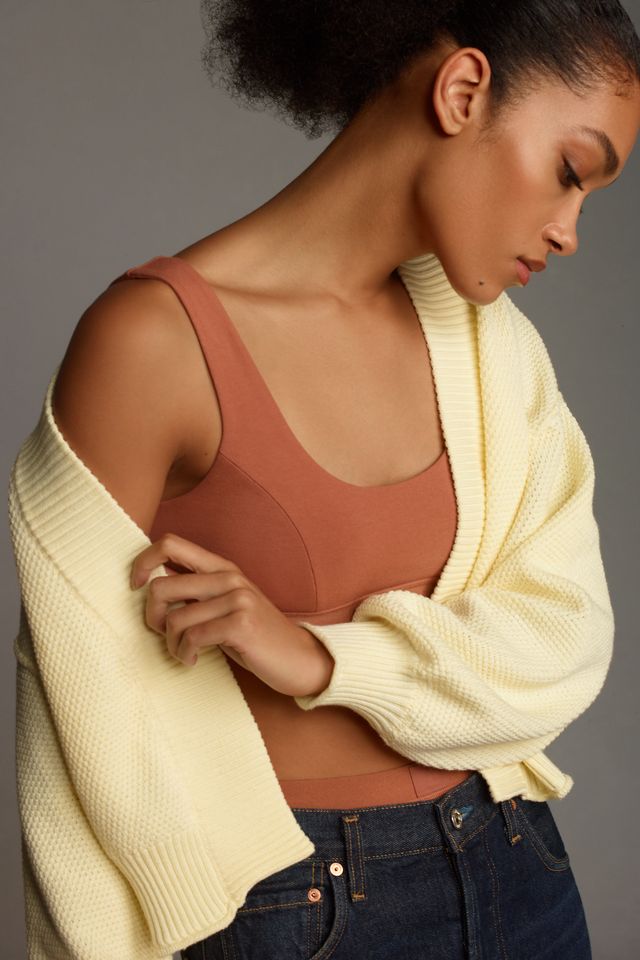 Flat White Livvy Waffle Knit Cardigan  #2