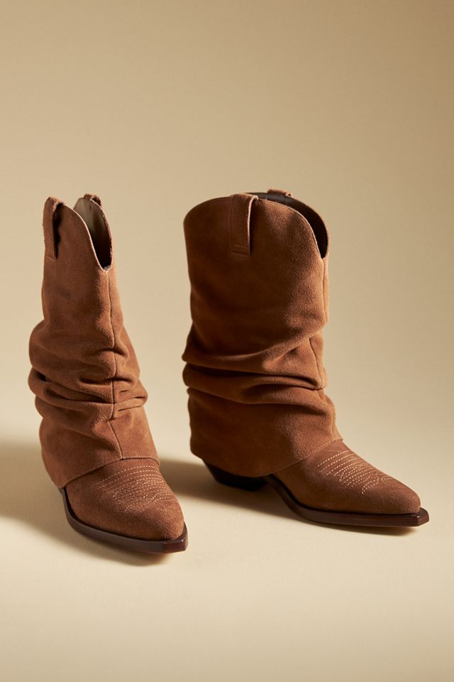 Schutz Zachy Foldover Western Boots #2