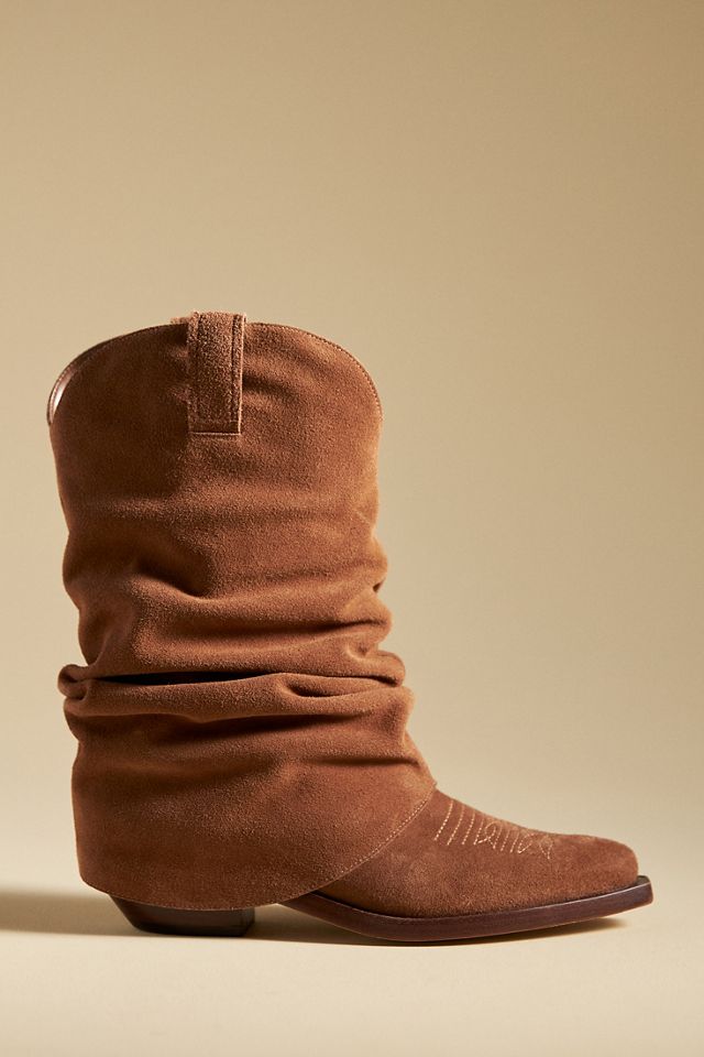 Schutz Zachy Foldover Western Boots #1