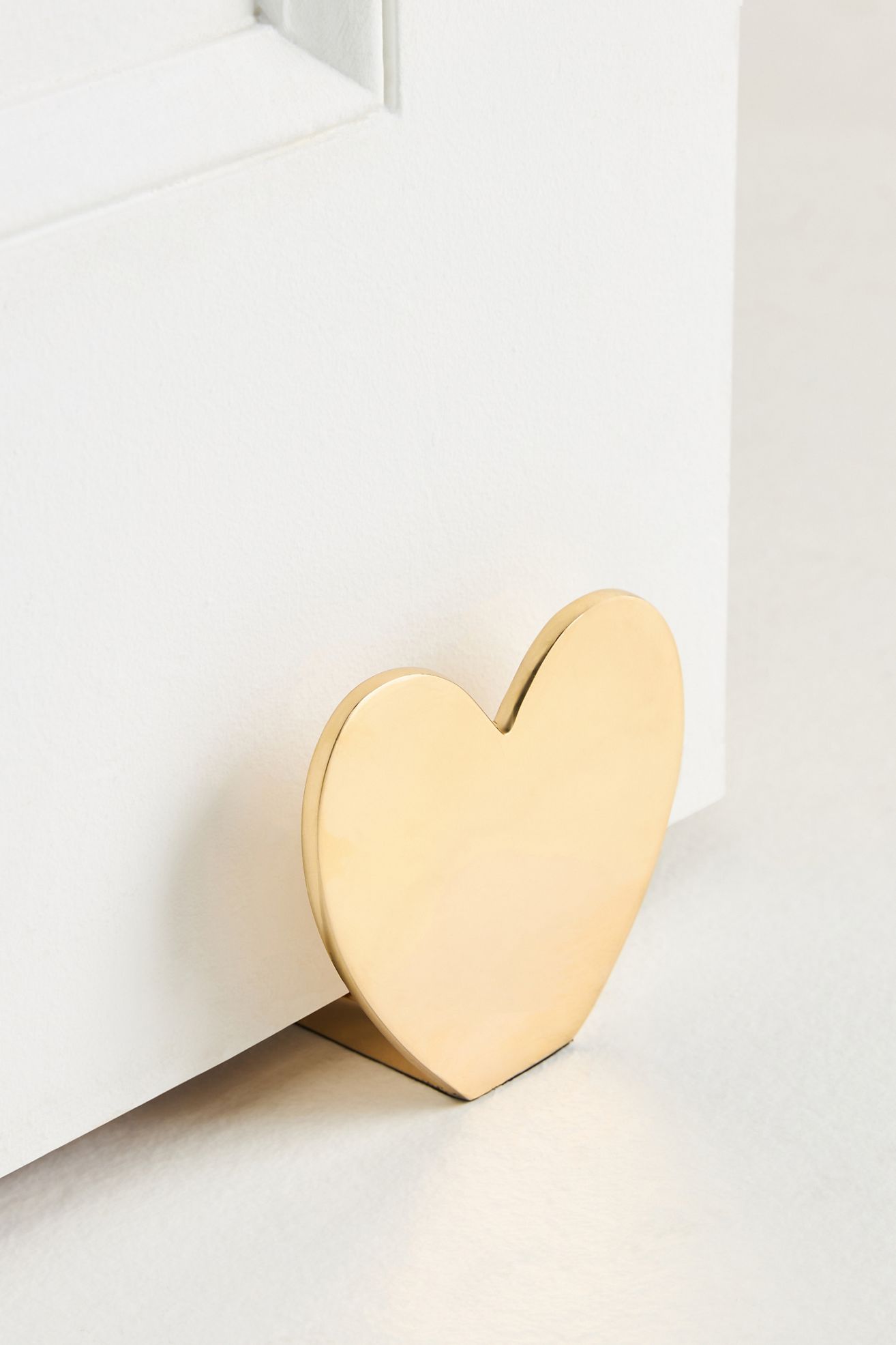 Amor Heart Doorstop - Bronze, One Size