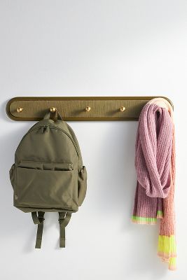 Anthropologie Espen Fabric Hook Rack