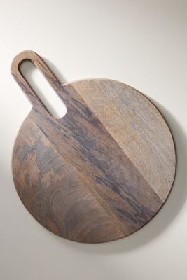 Round Handled Cheese Board