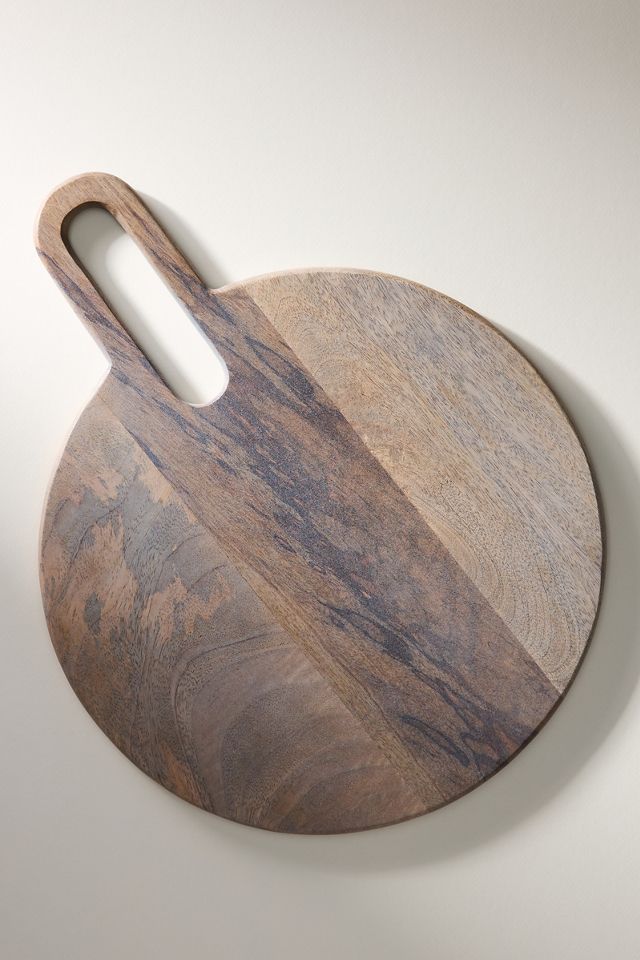 Round Handled Cheese Board #2