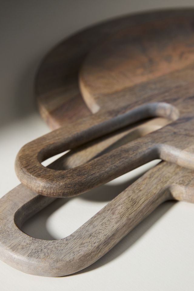 Round Handled Cheese Board #4