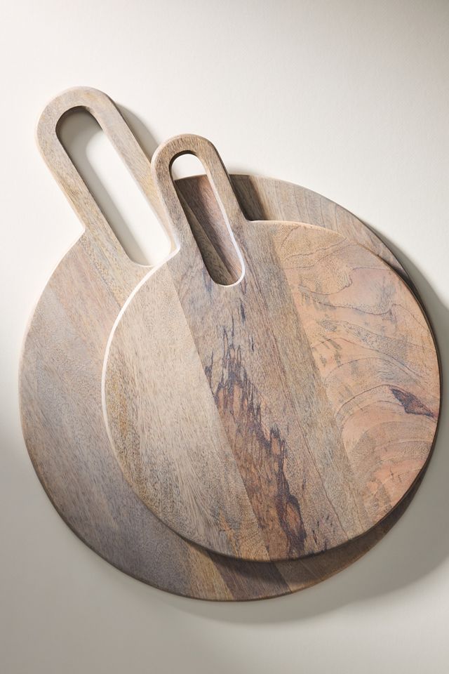 Round Handled Cheese Board #1