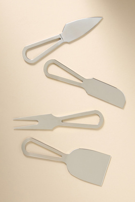 Anthropologie Cheese Knives, Set Of 4