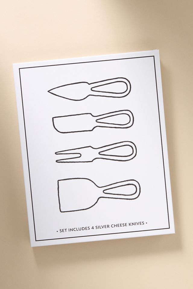 Cheese Knives, Set of 4 #1