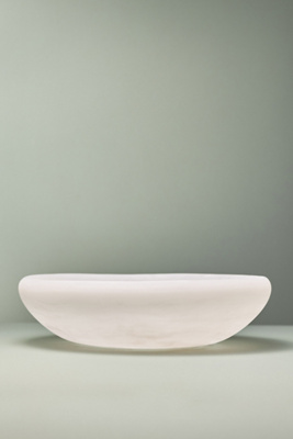 Anthropologie Resin Salad Bowl In Neutral