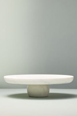 Round Marble Cake Stand