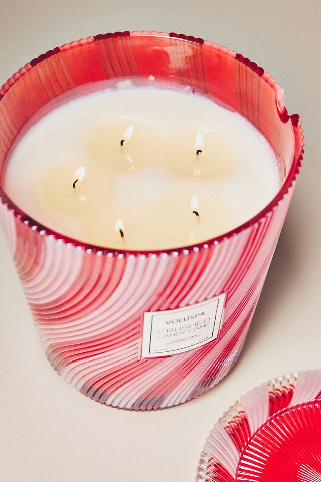 Voluspa Crushed Candy Cane Candle #1