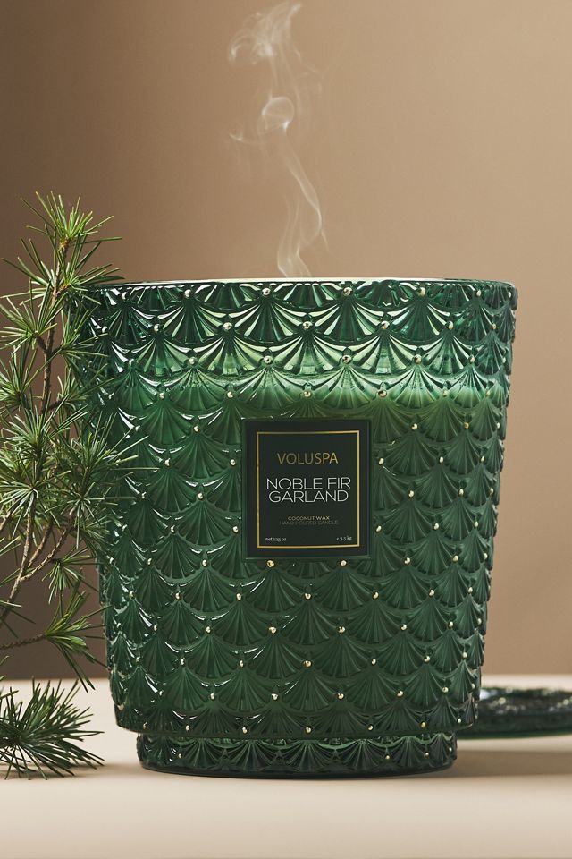 Voluspa Noble Fir Garland Candle | Anthropologie