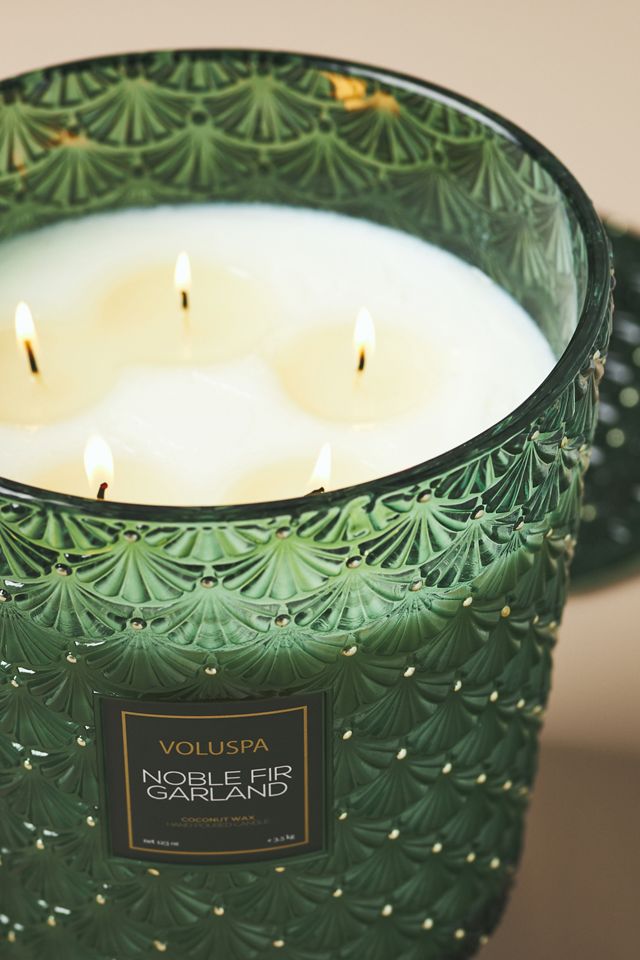Voluspa Noble Fir Garland Candle | Anthropologie