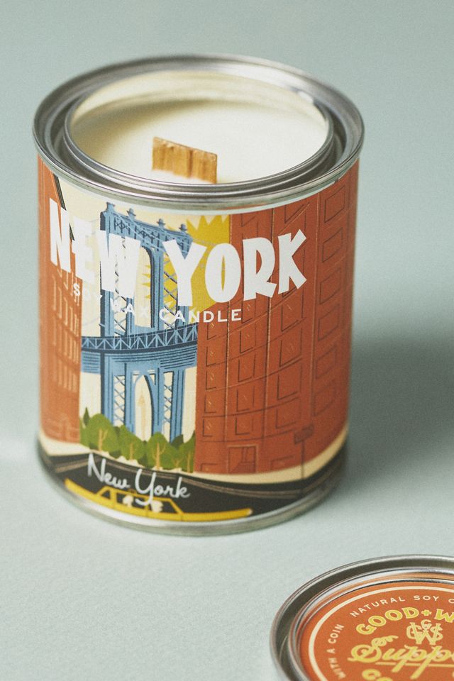 Good & Well Supply Co. New York City Tin Candle #2