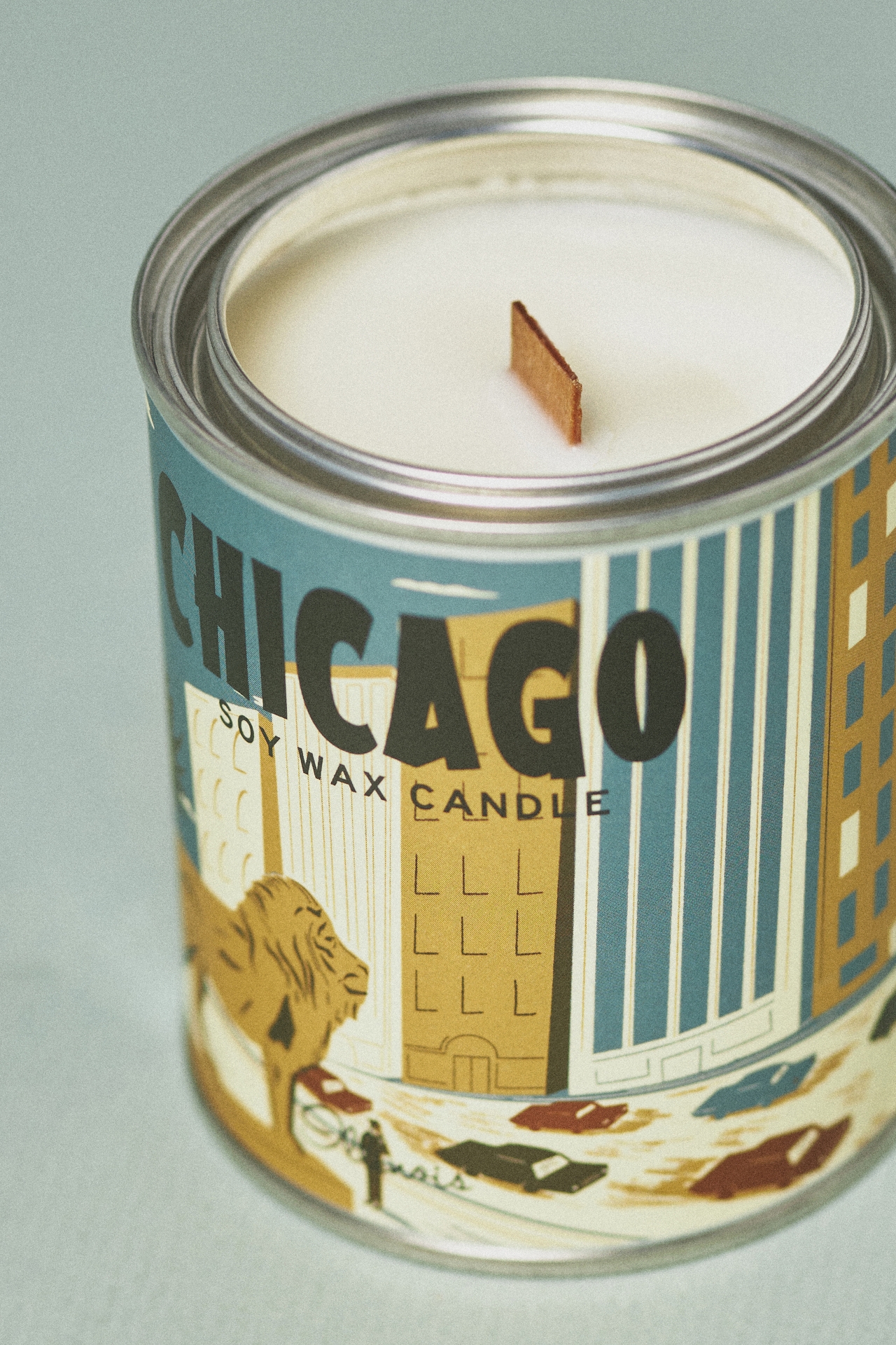 Good & Well Supply Co. Chicago Tin Candle