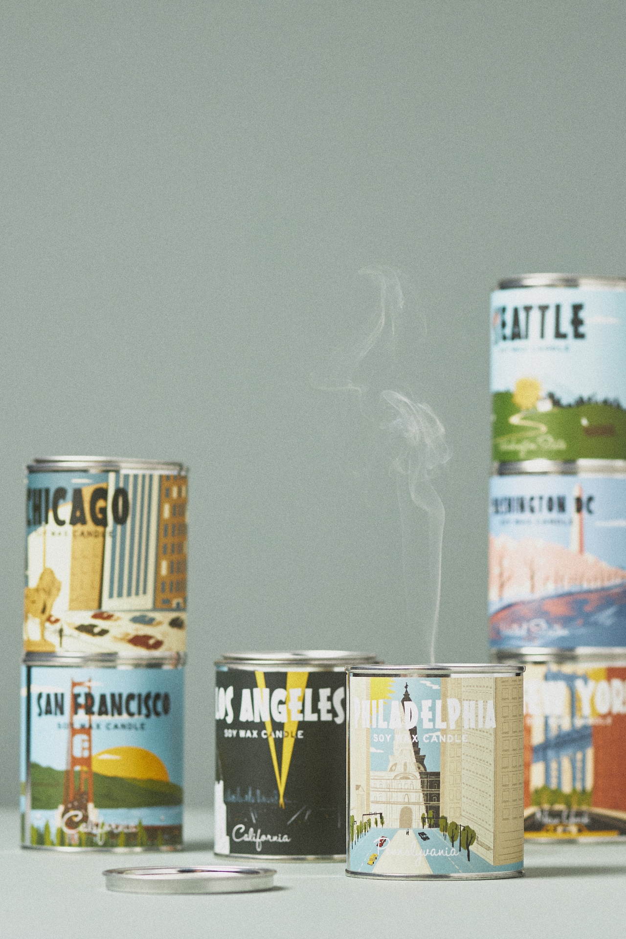 Good & Well Supply Co. Philly Tin Candle