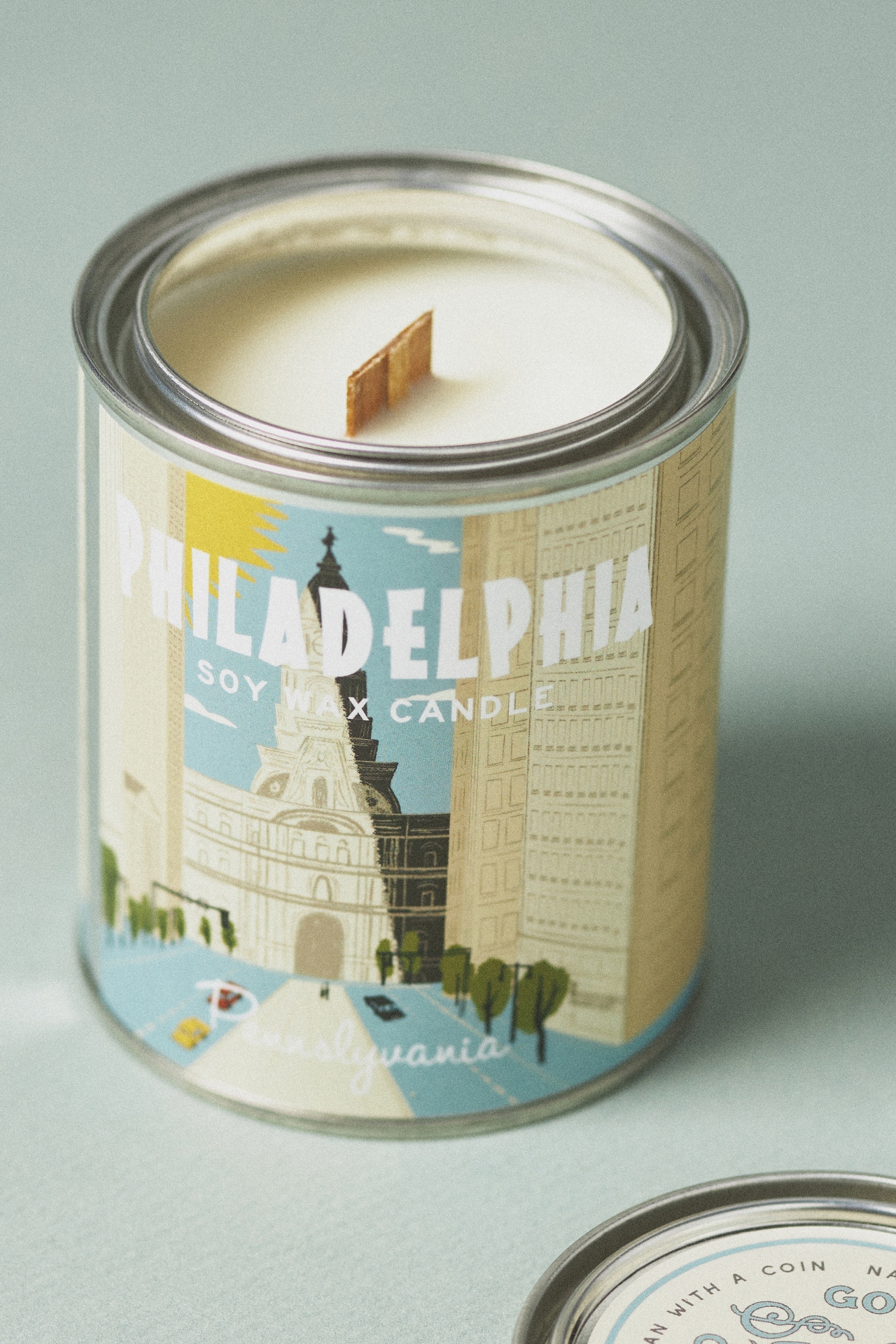 Good & Well Supply Co. Philly Tin Candle