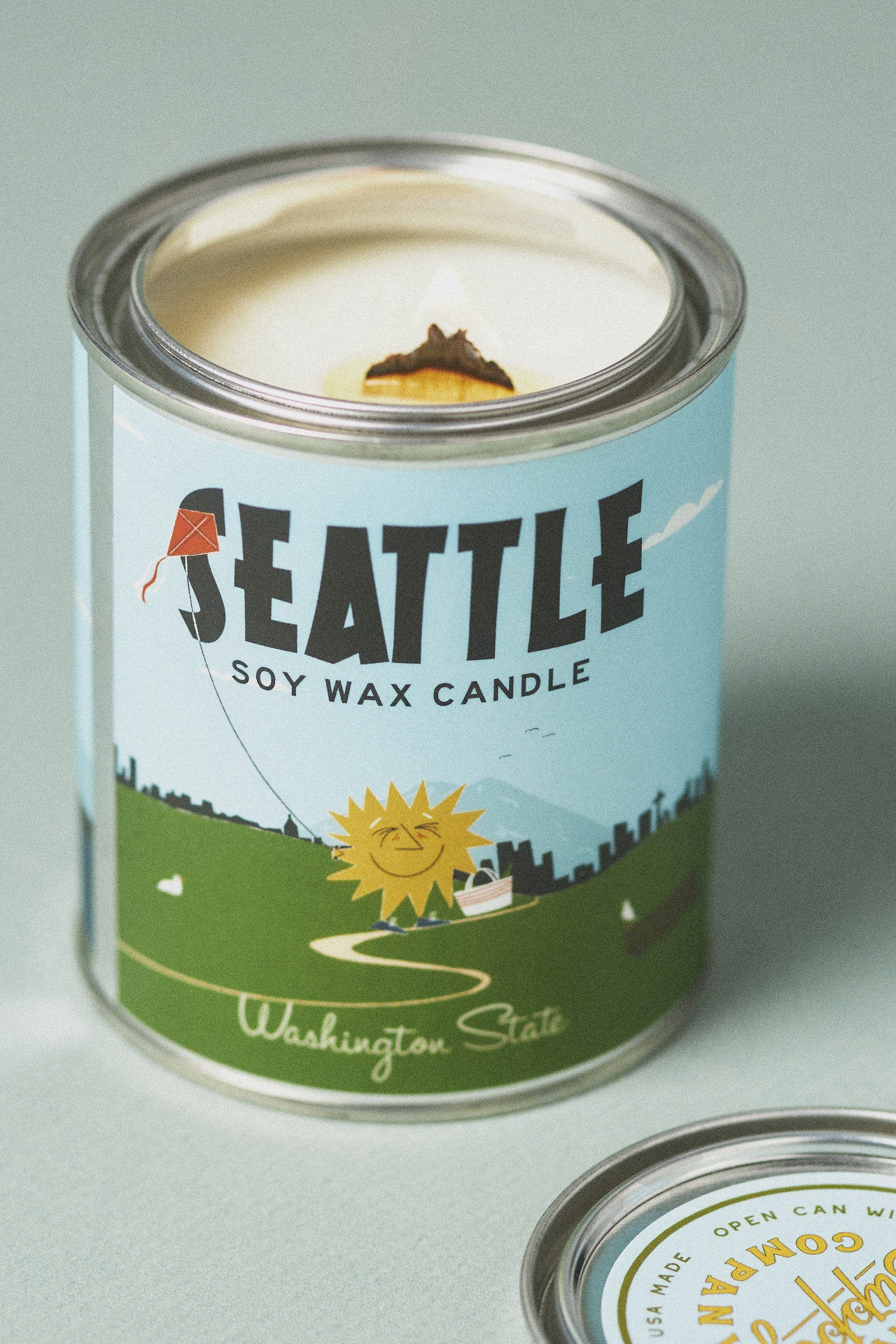 Good & Well Supply Co. Seattle Tin Candle