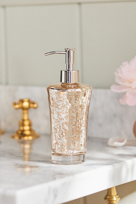 Anthropologie Vizcaya Lotion Dispenser In Gold