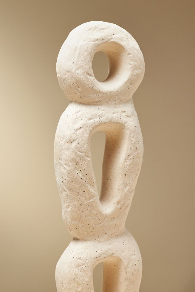 Neutral Ceramic Casita Sculpture  #2