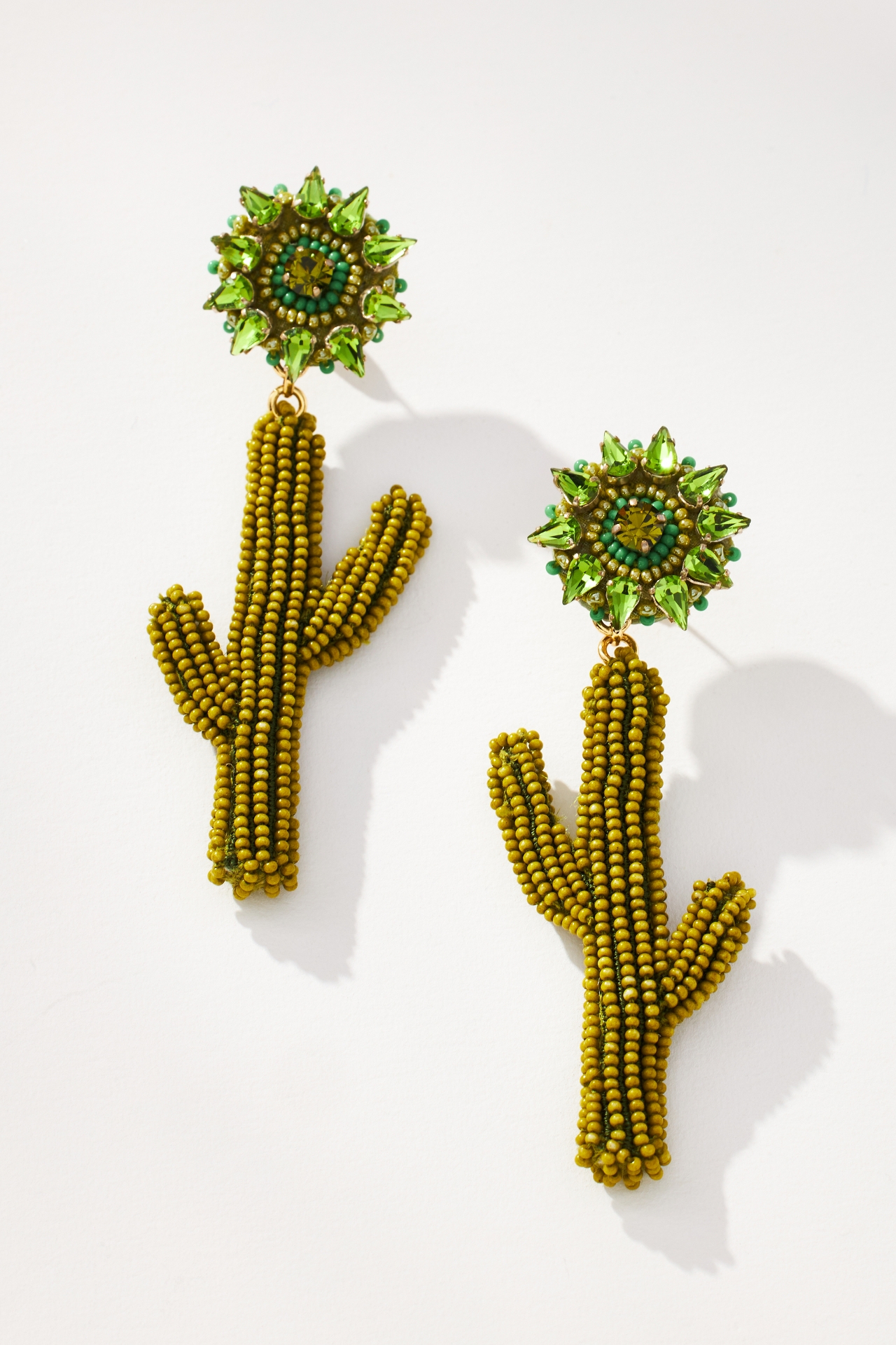 Mignonne Gavigan Lux Cactus Drop Earrings