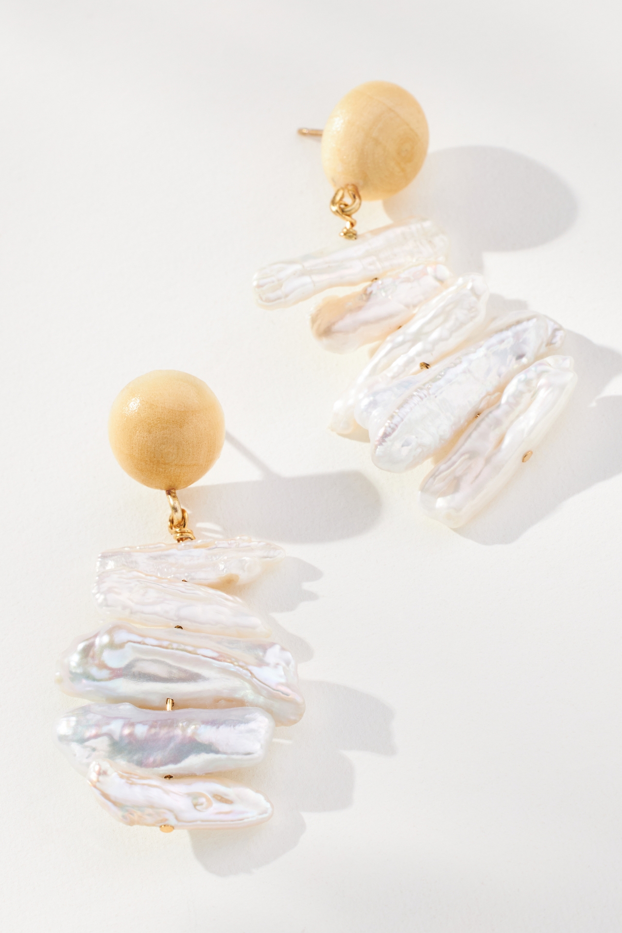 Sophie Monet Pearl Brook Drop Earrings