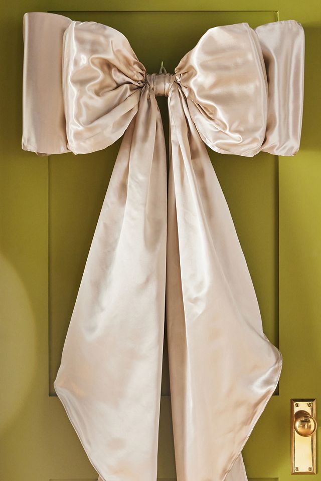 Satin Bow Tree Topper