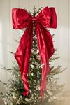 Satin Bow Tree Topper