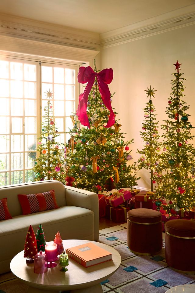 Satin Bow Tree Topper #6