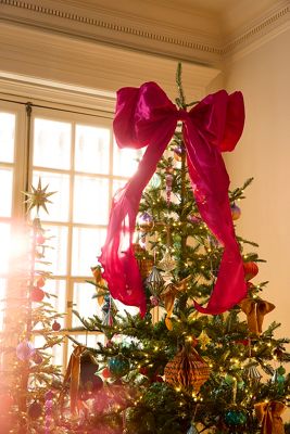 Satin Bow Tree Topper